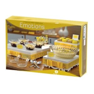 CONJ. SOBREMESA EMOTIONS 7 PÇS (CX. 4 EMB. 7 PÇs) – WHEATON [0042]