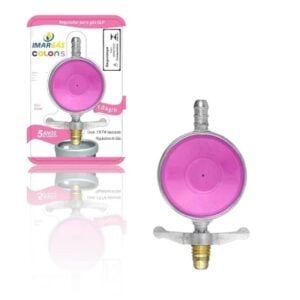 REGULADOR DE GÁS ROSA 1KG/H (6PÇS)-ARIM