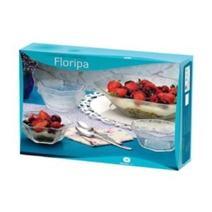 CONJ. SOBREMESA FLORIPA 4 PÇS (Cx. 4 EMB. C/ 7 PÇs) – WHEATON [0649]