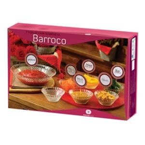 CONJ. SOBREMESA BARROCO 4 PÇS (Cx. C/ 4 EMB. C/ 7 PÇs) – WHEATON [0740]