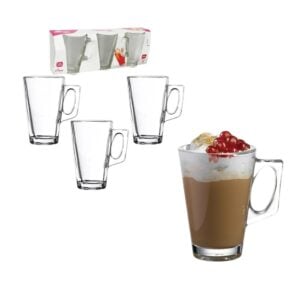 JG.CANECAS DE VIDRO VELAR 250ML C/3 (6JGS)-INGA