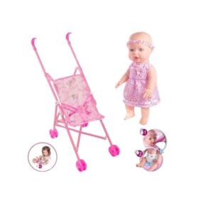 CARRINHO P/BONECA (6PÇS)-FRANCOLINO