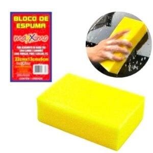 BLOCO DE ESPUMA (12PÇS)-MÁXXIMO