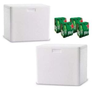 CAIXA TÉRMICA ISOPOR 35LTS (6PÇS)-PLACTERM