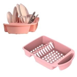 ESCORREDOR DE LOUÇAS ROSA (6PÇS)-UNINJET