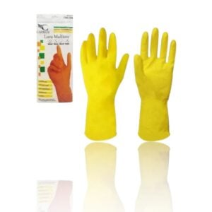 LUVA DE PLÁSTICO P/LIMPEZA (24PÇS)-CAERUS