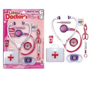 LITTLE DOCTORS NURSE SET (12PÇS)-PICA PAU