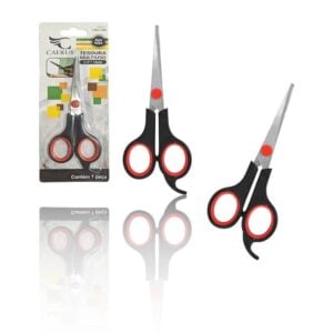 TESOURA MULTIUSO 5.5/14CM C/PONTA FINA (24PÇS)-CAERUS
