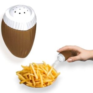 SALEIRO DE MESA MODELO COCO MARROM (24PÇS)-INJETEMP