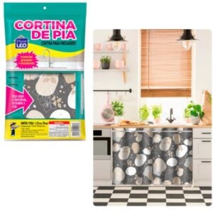 CORTINA DE PIA (24PÇS)-PLASTLEO