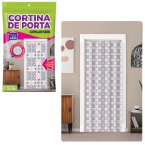 CORTINA DE PORTA (24PÇS)-PLASTLEO