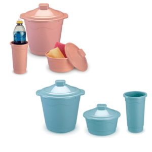 SUPER KIT PARA LIMPEZA COLORIDO C/3PÇS (12CJS)-PLÁSTICOS RAINHA