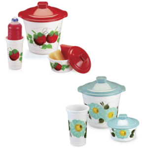 SUPER KIT PARA LIMPEZA DECORADO Á MÃO C/3PÇS (12CJS)-PLÁSTICOS RAINHA
