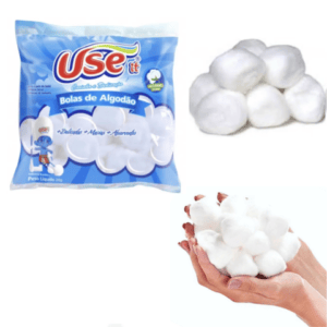 ALGODÃO BOLAS 20G BRANCO C/120UN (FD120UN)-USE IT