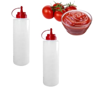 BISNAGA PROFISSIONAL LISA KETCHUP 600ML (12PÇS)-PLASDUTAN