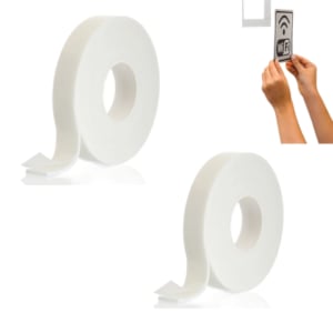 FITA ADESIVA DUPLA FACE GROSSA PVC 3MTS (24PÇS)-CAERUS