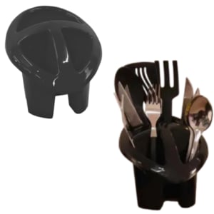 ESCORREDOR DE TALHER PRETO (12PÇS)-UNINJET