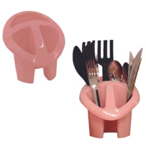 ESCORREDOR DE TALHER ROSA (12PÇS)-UNINJET