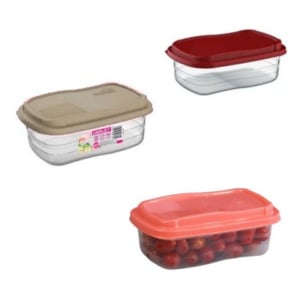 POTE RETANGULAR FREEZER/MICRO-ONDAS 330ML (12PÇS)-UNINJET