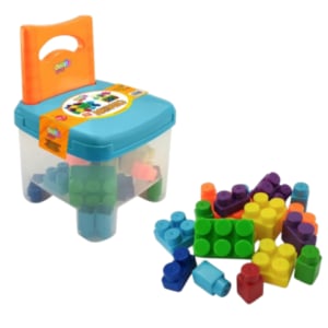 CADEIRA SUPER 18PÇS BLOCK (3PÇS)-SIMOPLAST