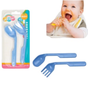 CONJUNTO DE TALHERES AZUL (24PÇS)-NEW BABY