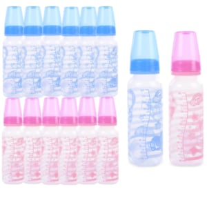 MAMADEIRA PLUS DECORADA 240ML C/BICO PVC (24PÇS)-NEW BABY