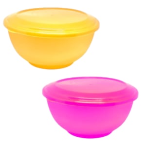 SALADEIRA TOPA TUDO ALTA TRANSPARENTE (12PÇS)-MEGAPLAST