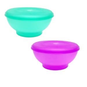SALADEIRA JAPAN TRANSPARENTE(12PÇS)-MEGAPLAST
