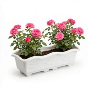 JARDINEIRA GRANDE MÁRMORE 6,5LTS (12PÇS)-INJEPLASTEC