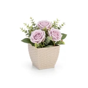 VASO CACHEPO RATTAN M3 QUAD.PALHA (12PÇS)-INJEPLASTEC