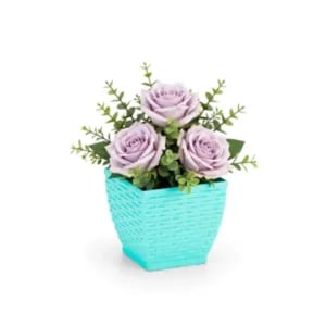 VASO CACHEPO RATTAN M3 QUAD.COLOR (12PÇS)-INJEPLASTEC