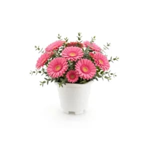 VASO REDONDO MINI MÁRMORE 0,5LTS (12PÇS)-INJEPLASTEC