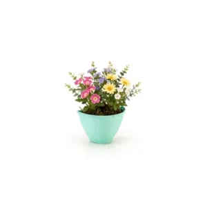 VASINHO DE PAREDE RATTAN COLOR (12PÇS)-INJEPLASTEC