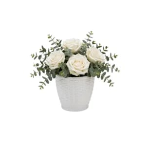 VASO RATTAN M2 RED.BRANCO (12PÇS)-INJEPLASTEC
