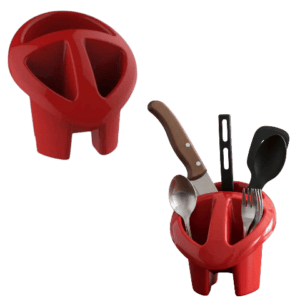 ESCORREDOR DE TALHER VERMELHO (12PÇS)-UNINJET