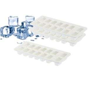 FORMA DE GELO BRANCA (24PÇS)-PLÁSTICOS RAINHA