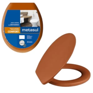 ASSENTO COMFORT CARAMELO (6PÇS)-METASUL
