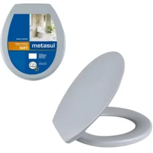 ASSENTO SOFT CINZA (6PÇS)-METASUL