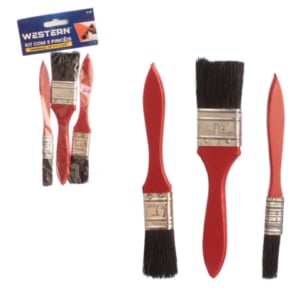 PINCÉIS ARTISTICOS C/3 (12PÇS)-WESTERN