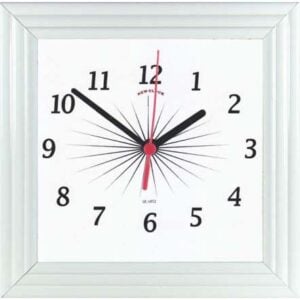 RELÓGIO QUAD. MAD. BCO – BRANDS [BRA-059]