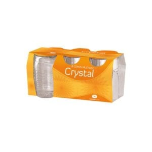 COPO ÁGUA CRYSTAL 280ml (Cx. 6 EMB. C/ 6 PÇs) – WHEATON [0748]