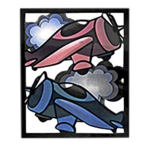 QUADRO VAZADO INFANTIL M 25X30 CM (3 PÇs) – ECOMIX [5141]