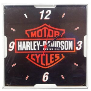 RELÓGIO QUAD. HARLEY DAVIDSON (3 PÇs) – ECOMIX [5165]