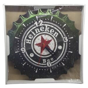 RELÓGIO RED. TAMPA HEINEKEN (3 PÇs) – ECOMIX [6117]