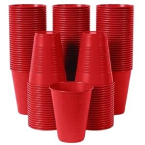 COPO 200ML VERMELHO C/50 CX40-TRIK TRIK