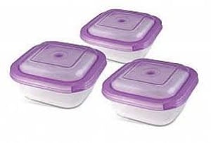 CJ. POTES FREEZER/MICROONDAS 200ml 3 PÇS (6 CJs) – PLASVALE [611]