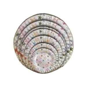 PRATO LAMINADO ESTRELINHA N°12 Ø37cm (12 PÇs) – FESTACAMP [264T]