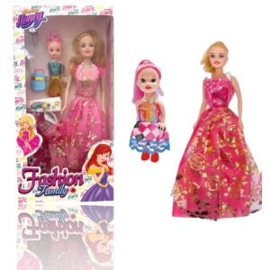 BONECA FASHION C/ACESSÓRIOS (6PÇS)-FRANCOLINO