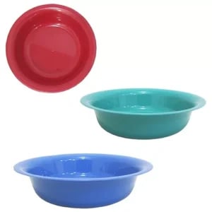 BACIA P/ FEIRANTE 19CM (DÚZIA)-MEGAPLAST