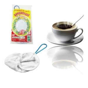 COADOR P/CAFÉ DE MALHA GRANDE (12PÇS)-BONSUCESSO